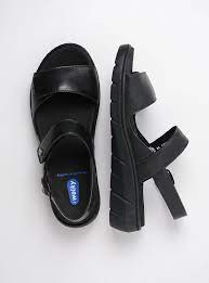 Wolky Santorini Black Leather