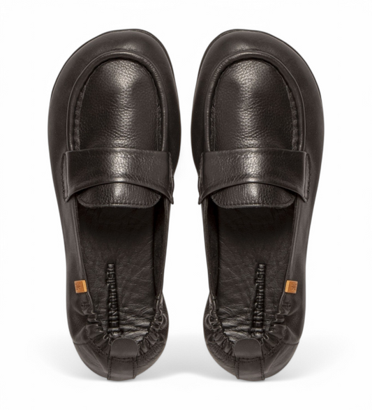 El Naturalista Essence Loafer Black Nappa