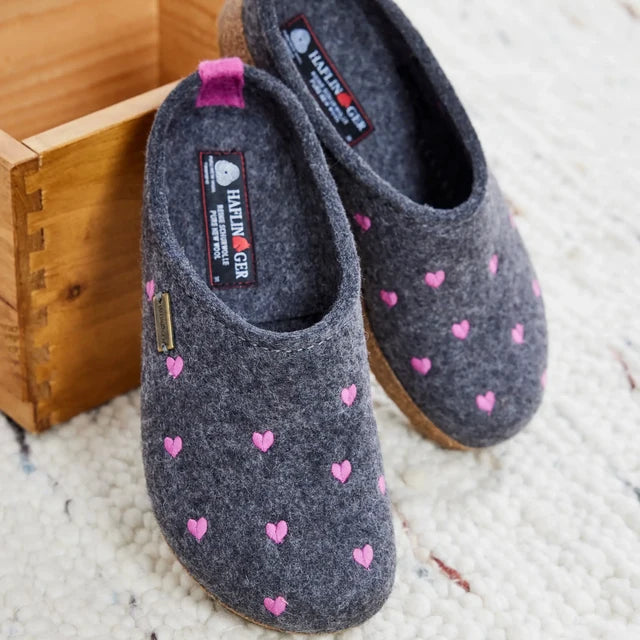 Haflinger Cuoricini Anthracite