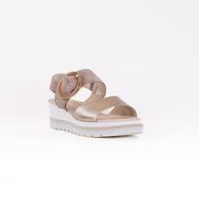 Gabor 645 Sandal Pewter/Rabbit