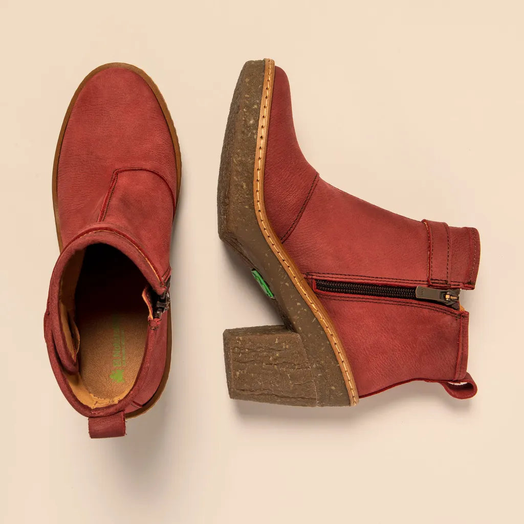 El Naturalista Haya Boot Cereza Nubuck