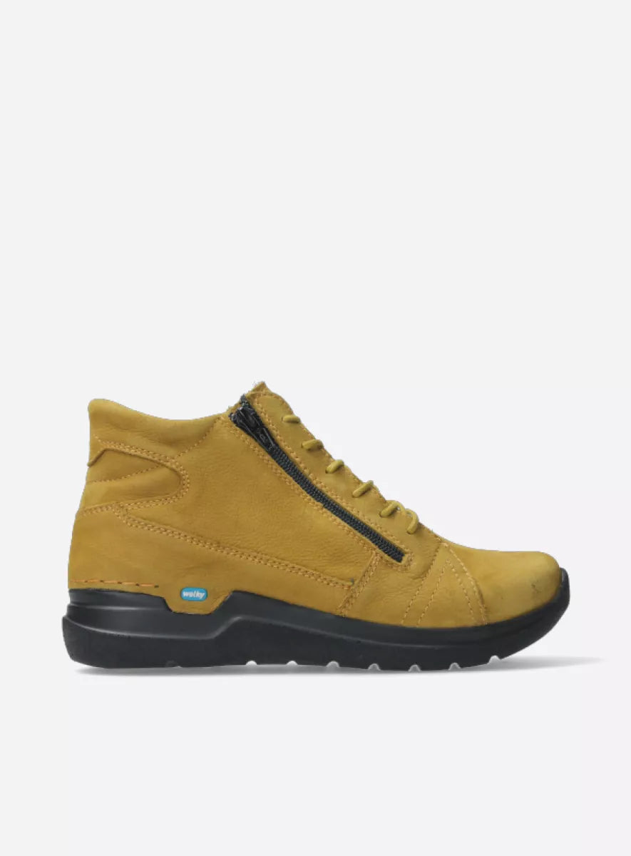 Wolky Why Mustard Nubuck