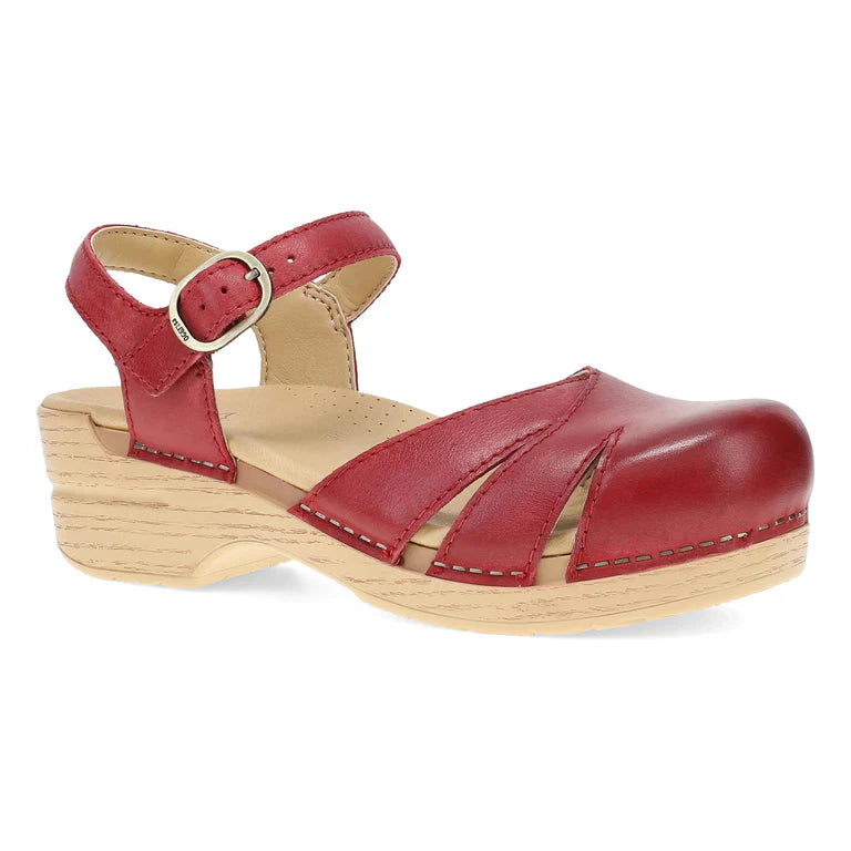 Dansko Margreta Red Burnished