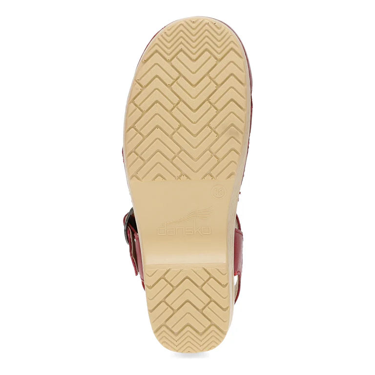 Dansko Margreta Red Burnished
