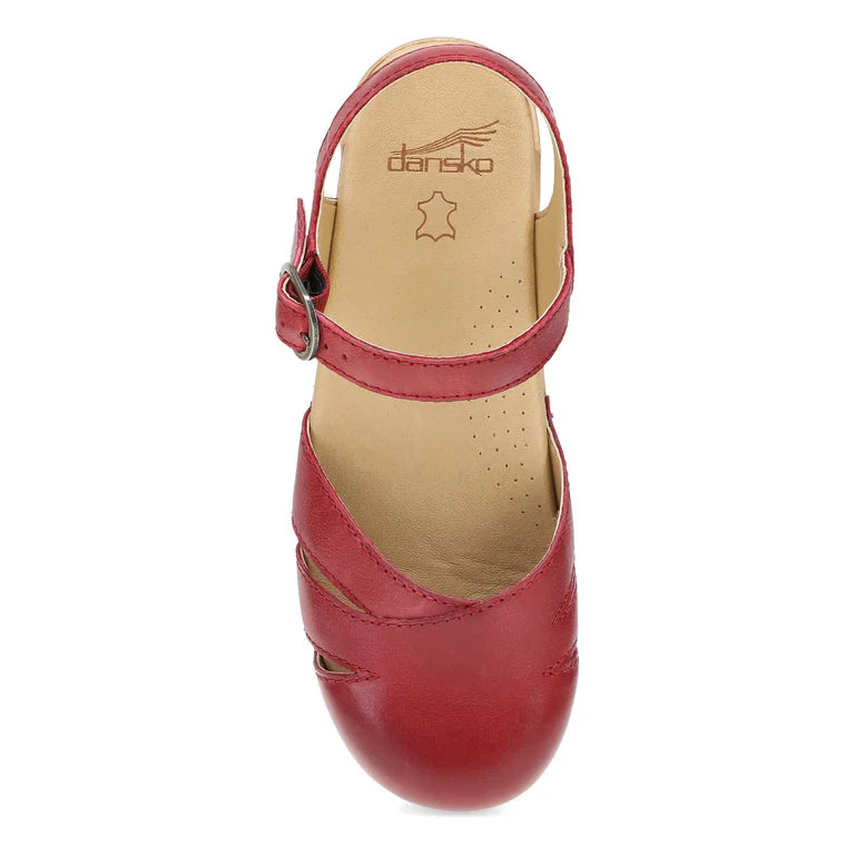 Dansko Margreta Red Burnished