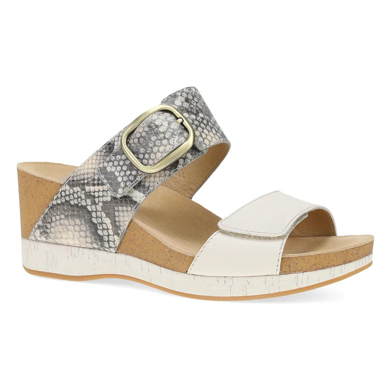 Dansko Shannon Snake Ivory