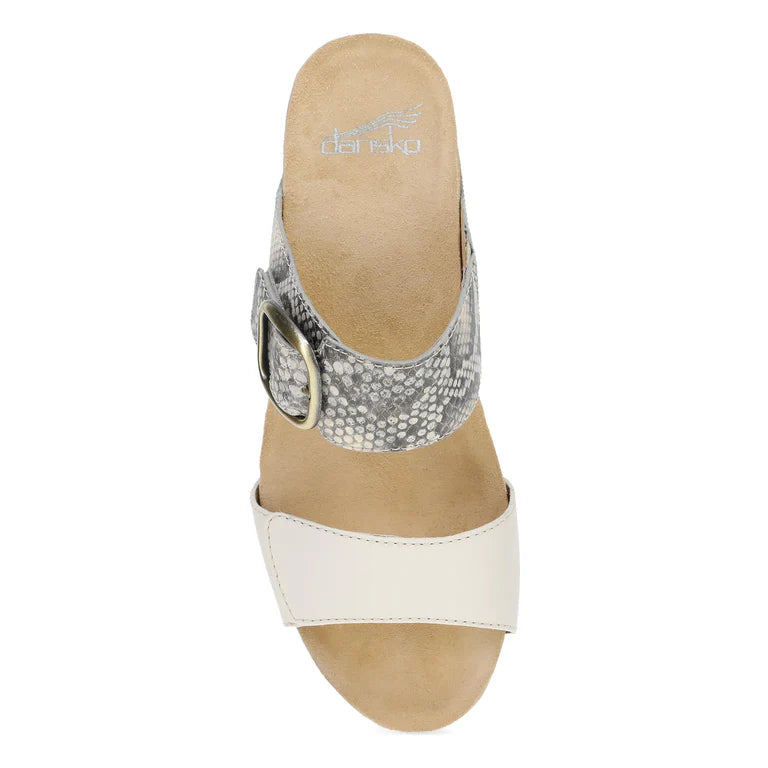 Dansko Shannon Snake Ivory