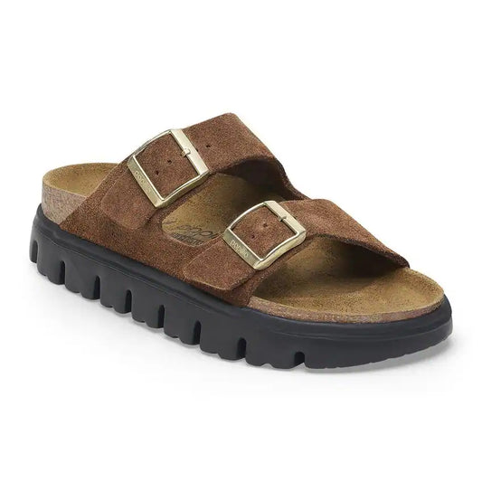 Birkenstock Arizona Chunky Dark Tea Suede