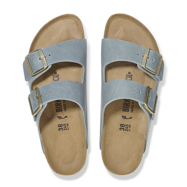 Birkenstock Arizona Basalt Grey Oiled