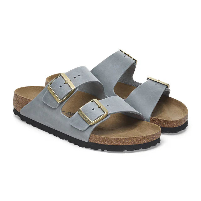 Birkenstock Arizona Basalt Grey Oiled