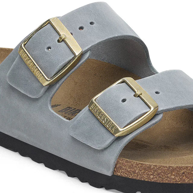 Birkenstock Arizona Basalt Grey Oiled