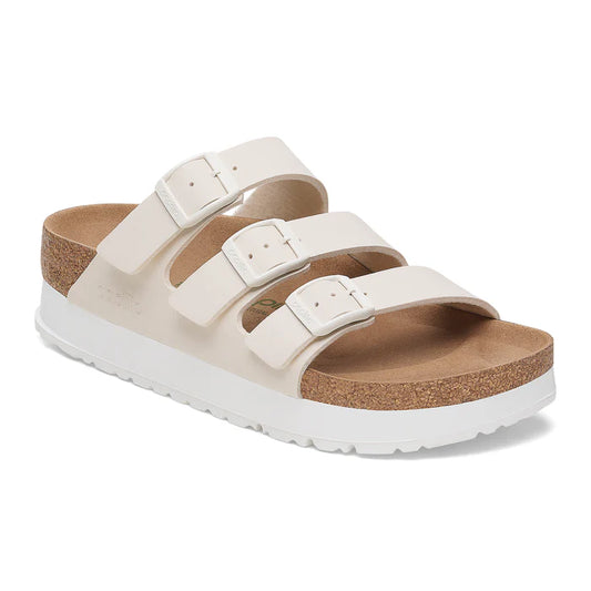 Papillio Florida Platform Vegan Eggshell Birko-Flor by Birkenstock