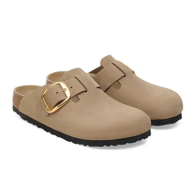 Birkenstock Boston Big Buckle Tobacco Oiled
