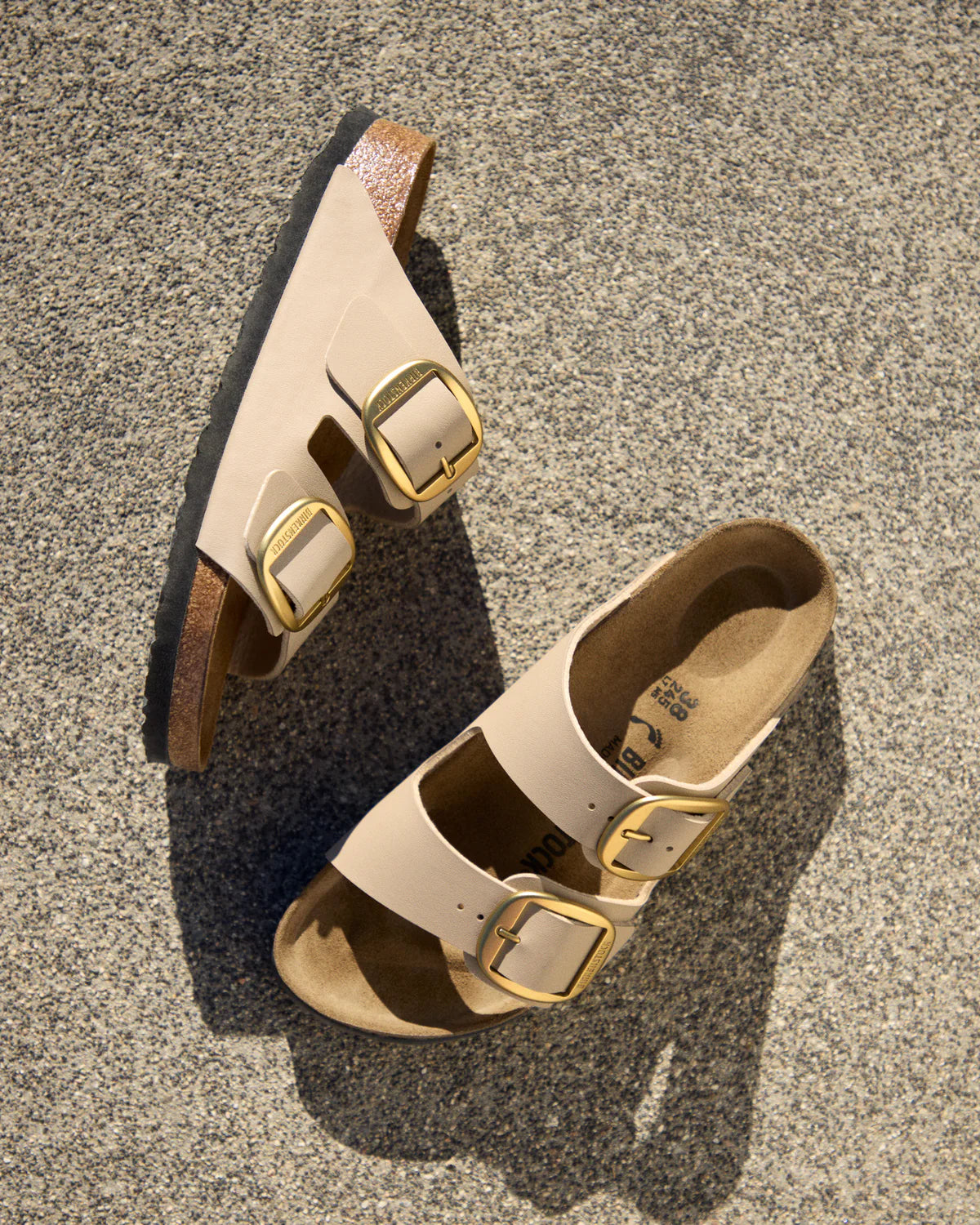 Birkenstock Arizona Big Buckle Sandcastle Birko-Flor