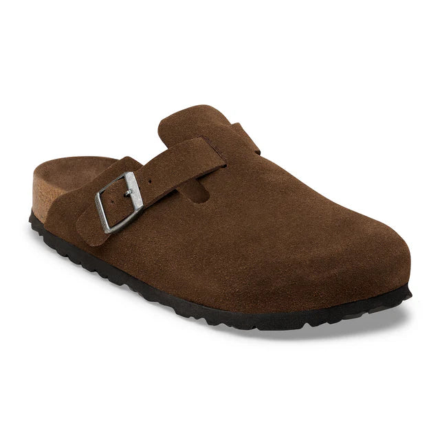 Birkenstock Boston Soft Footbed Carafe Suede