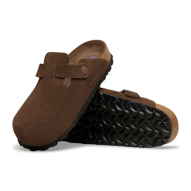 Birkenstock Boston Soft Footbed Carafe Suede