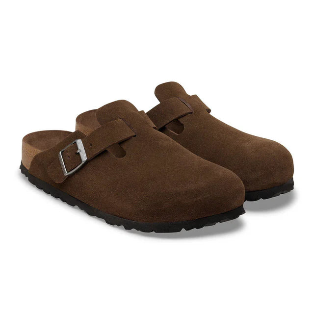 Birkenstock Boston Soft Footbed Carafe Suede