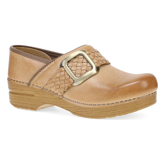 Dansko Pro Braided Clog Honey Leather