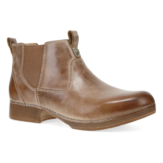 Dansko Michele Tan Brush Off Leather