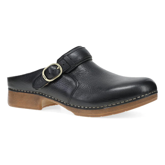 Dansko Millie Black Waxy Milled Leather