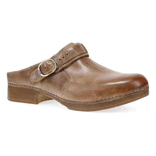 Dansko Millie Tan Brush Off Leather