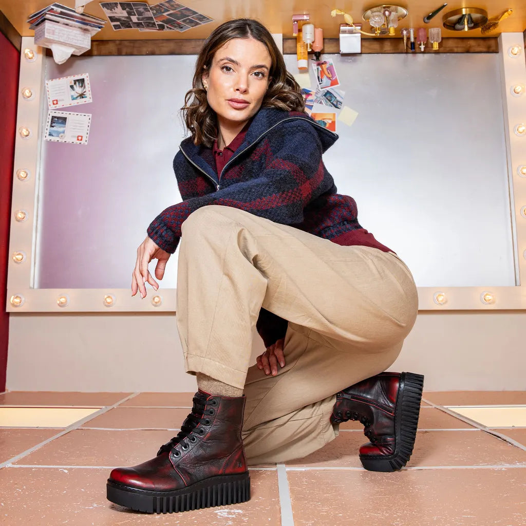 art Brighton 1517 Boot Scarlet