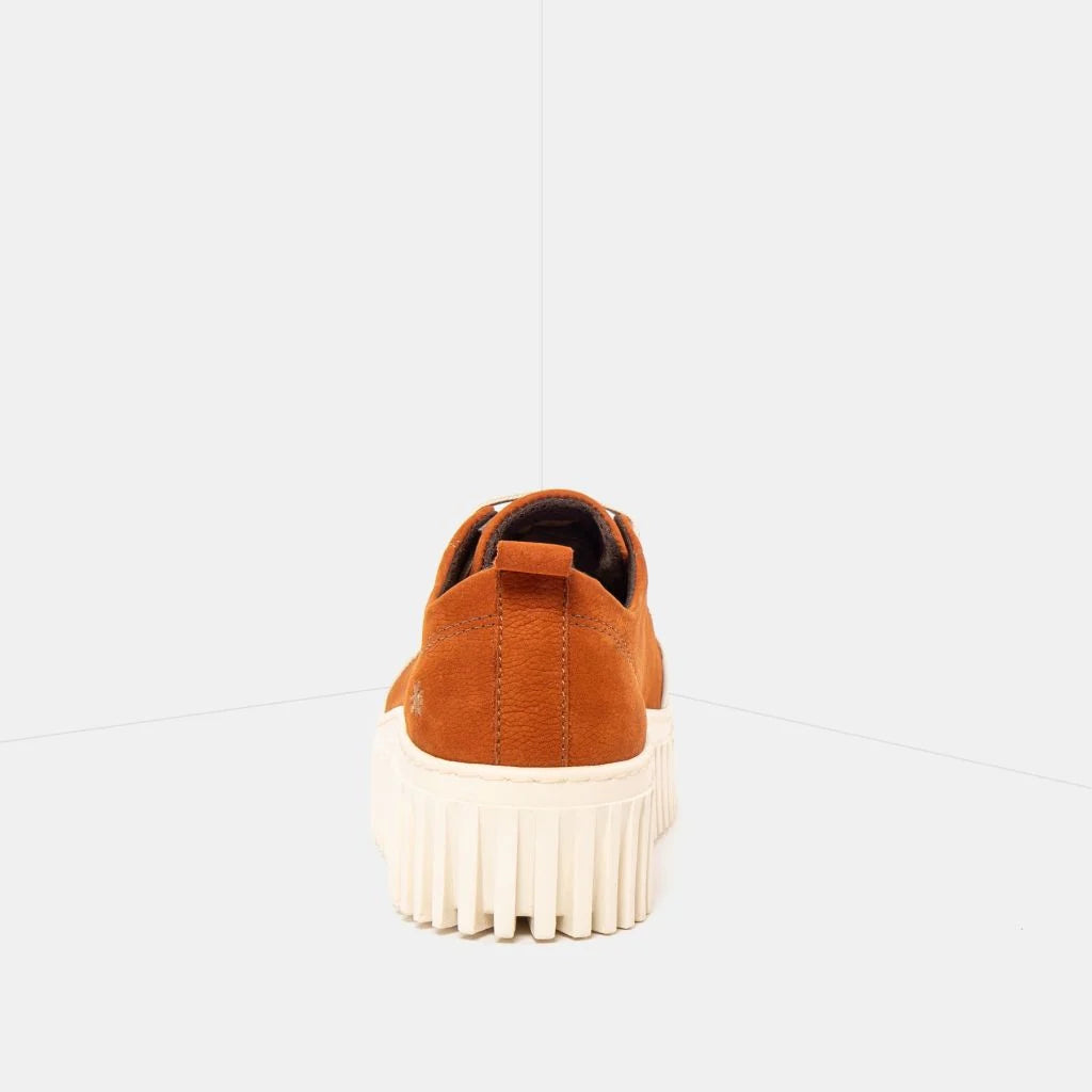 art Brighton 1535 Sneaker Orange Nubuck