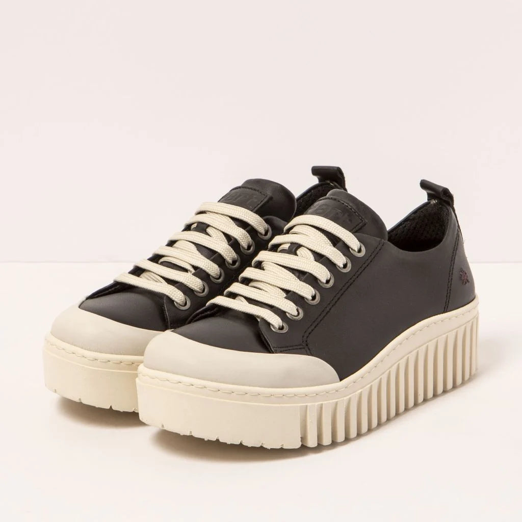 art Brighton 1535 Sneaker Black Nappa
