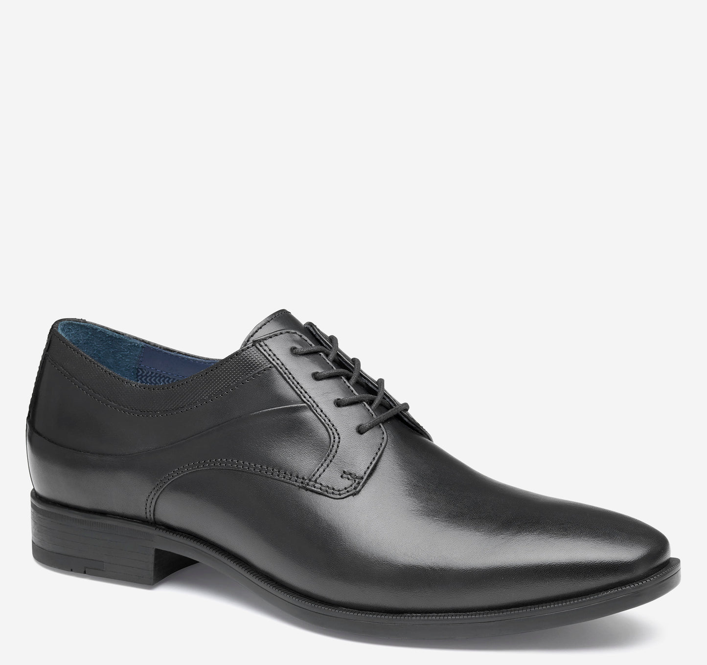 Johnston & Murphy Gibbons Plain Toe Black