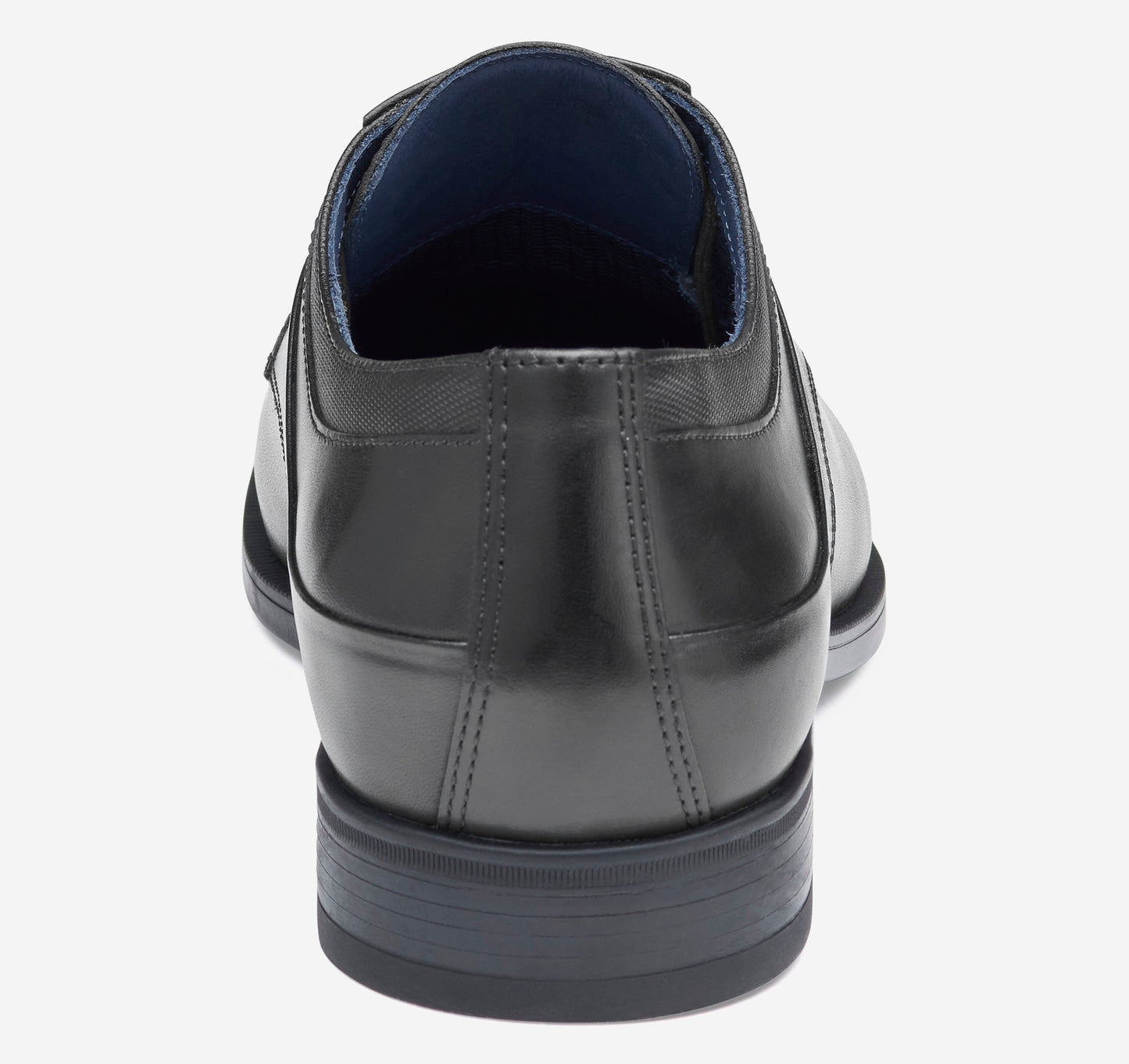 Johnston & Murphy Gibbons Plain Toe Black