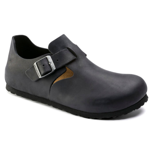 Birkenstock London Black Oiled Leather