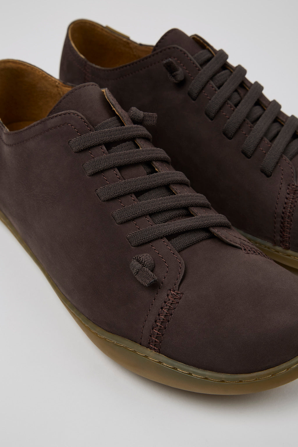 Camper Men's Peu Brown Nubuck