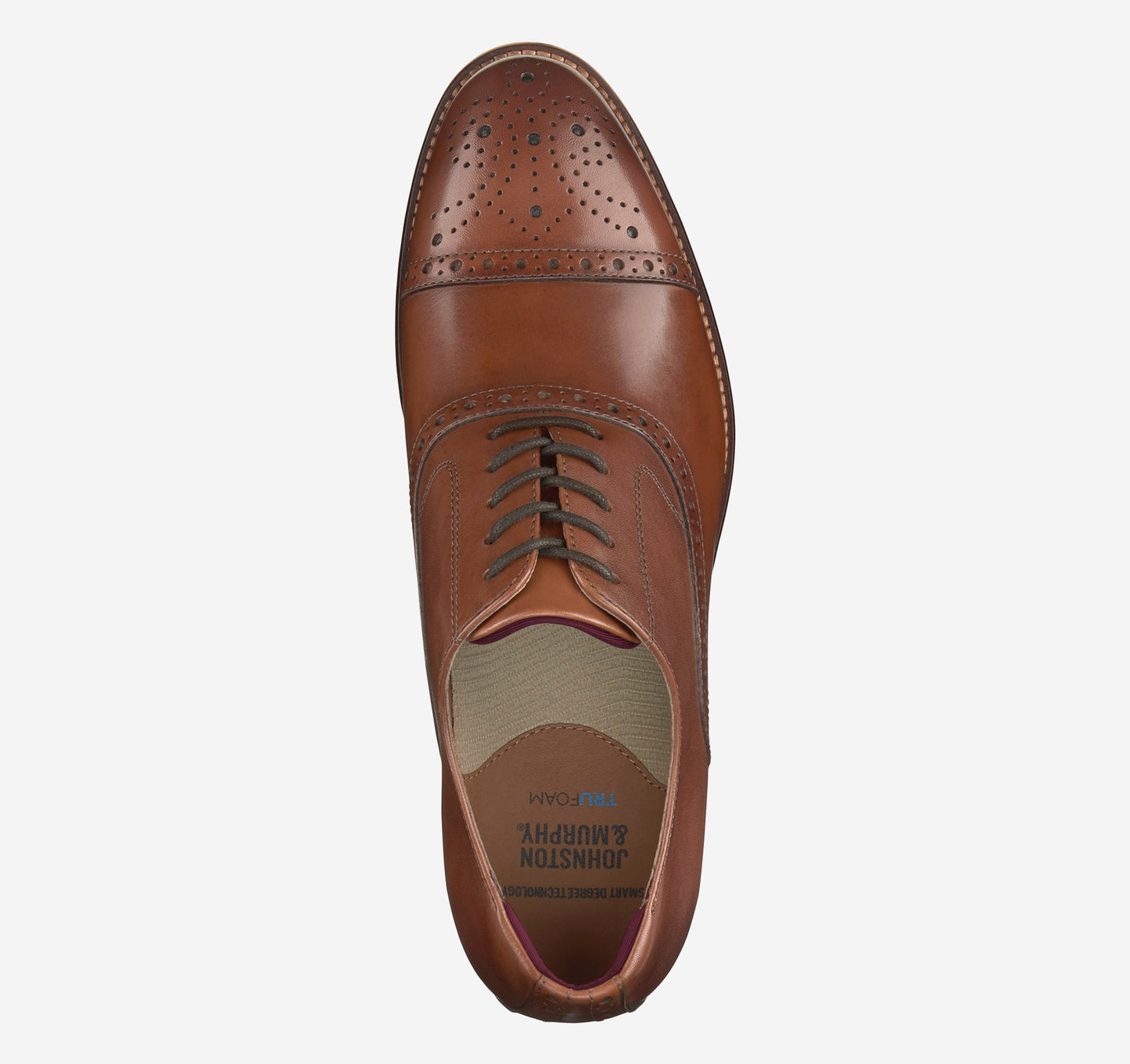 Johnston & Murphy Conard 2.0 Cap Toe Tan