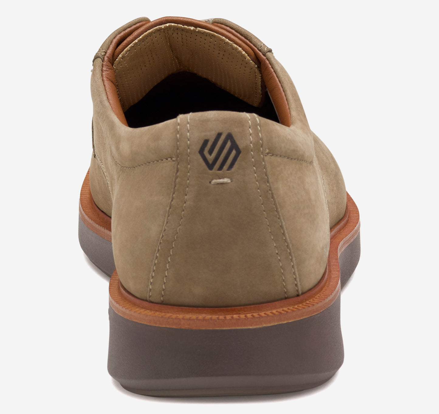 Johnston & Murphy Parker XC+ Plain Toe Waterproof Taupe Nubuck