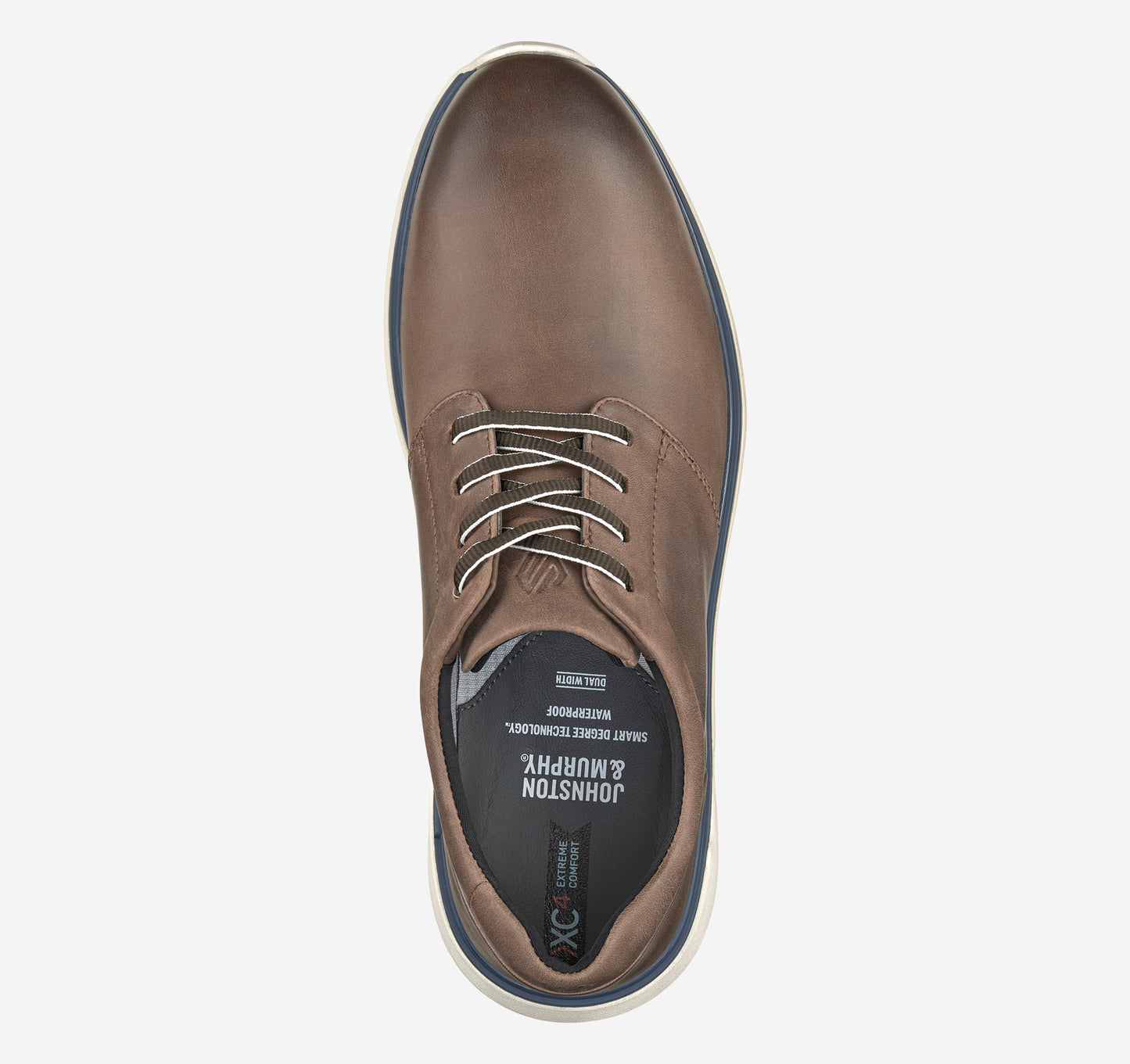 Johnston & Murphy Prentiss 2 Plain Toe Stone Oiled Waterproof