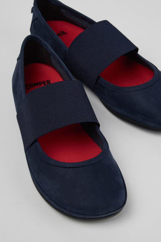 Camper Right Nina Ballet Blue Nubuck