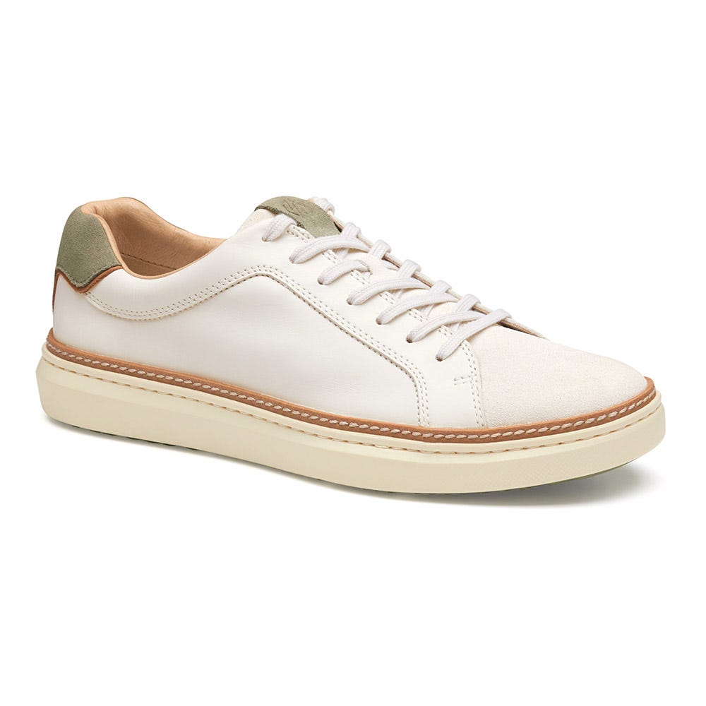 Johnston & Murphy McGuffey 2 Lace-To-Toe White