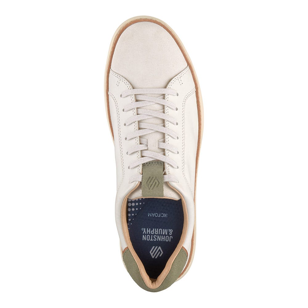 Johnston & Murphy McGuffey 2 Lace-To-Toe White
