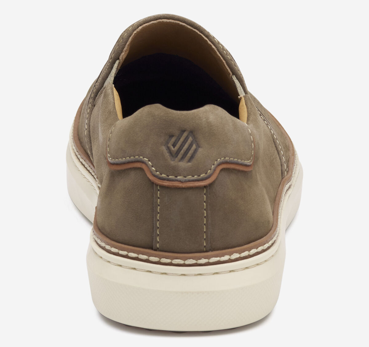 Johnston & Murphy McGuffey 2 Perfed Slip-On Taupe