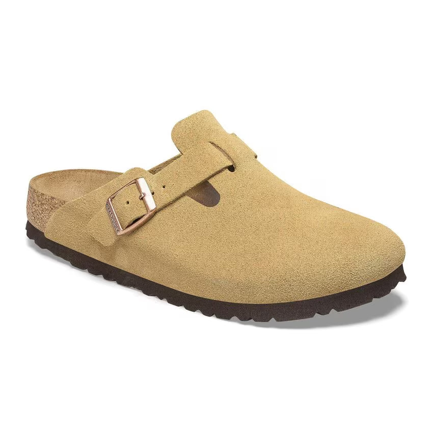 Birkenstock Boston Latte Cream