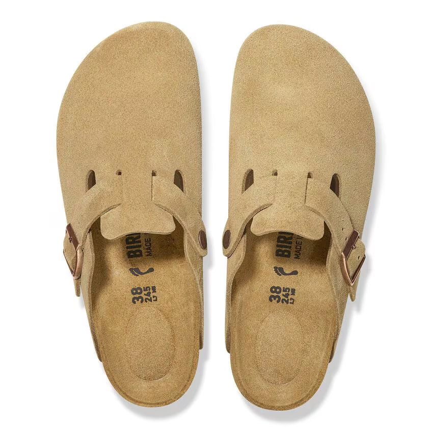 Birkenstock Boston Latte Cream