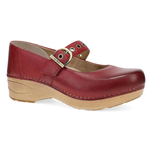 Dansko XP 2.0 Mary Jane Clog Red