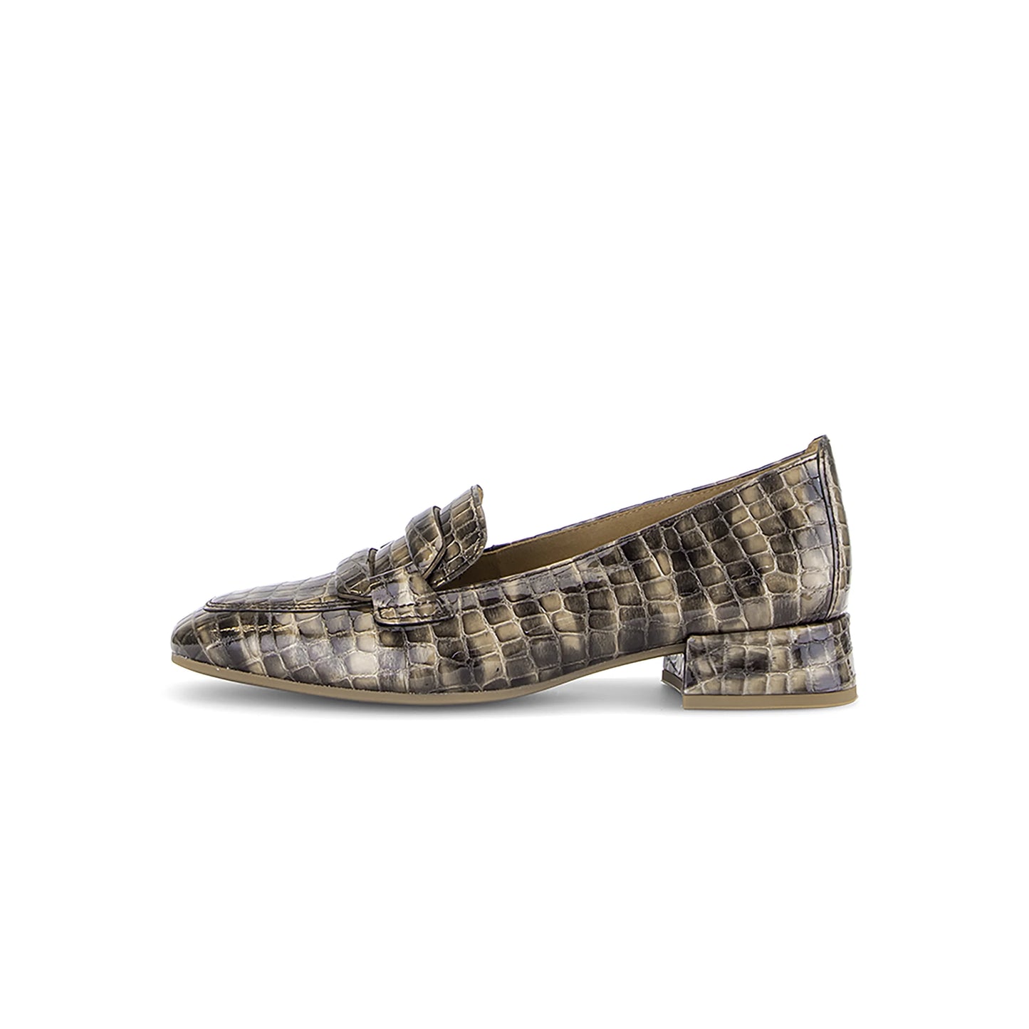 Gabor Ruby Loafer Coffee Patent