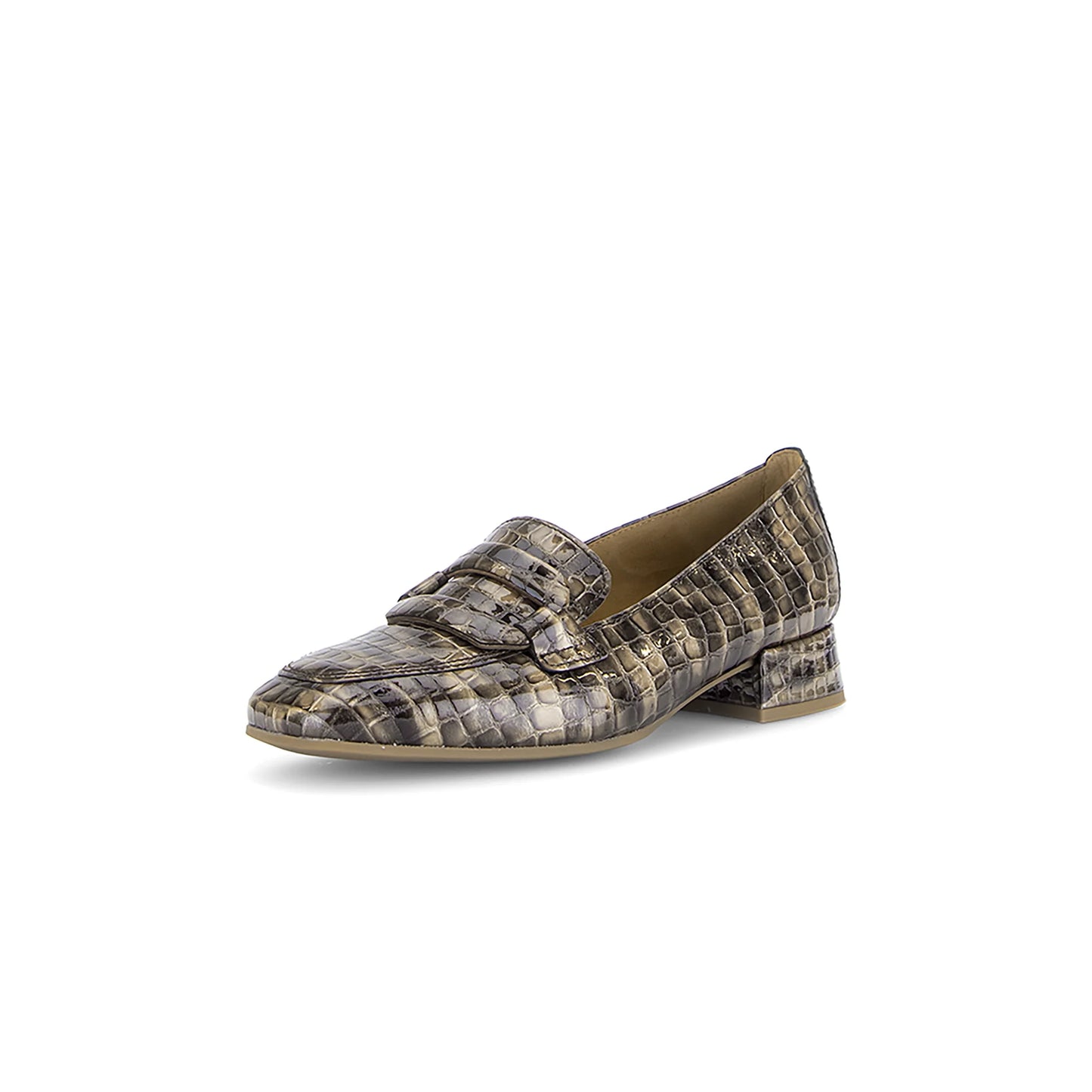Gabor Ruby Loafer Coffee Patent