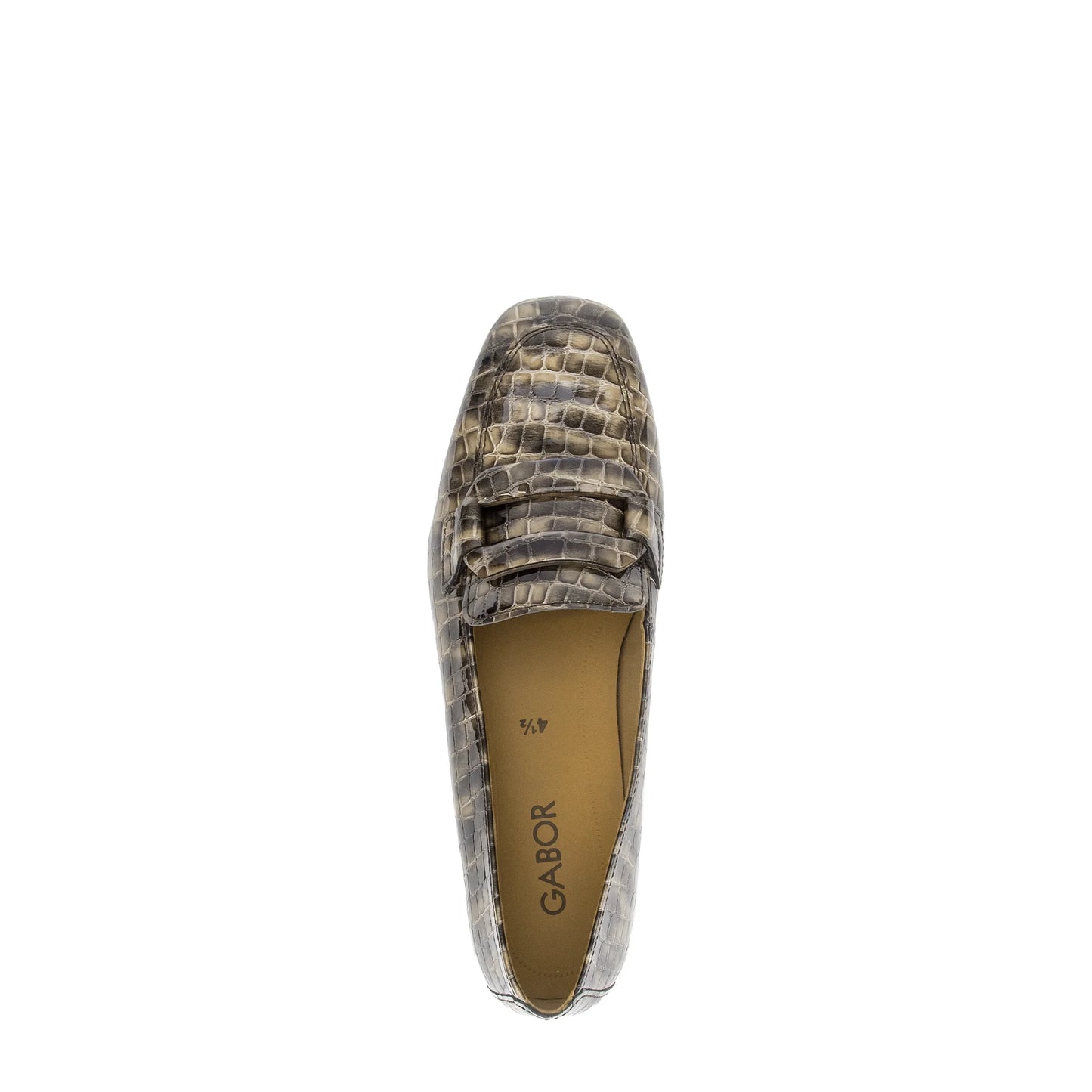 Gabor Ruby Loafer Coffee Patent