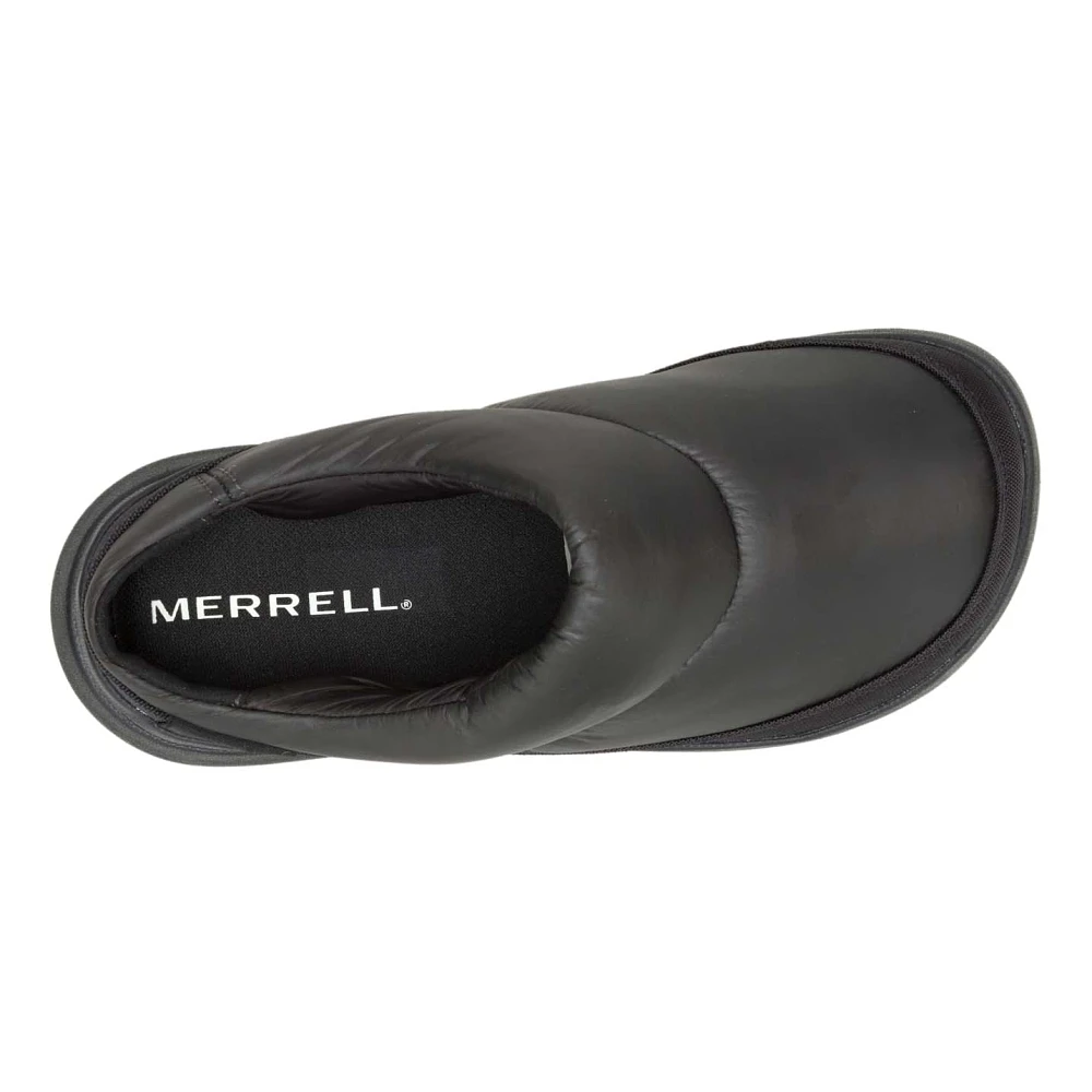 Merrell Women's Hut Moc 2 Quilted Slide Black