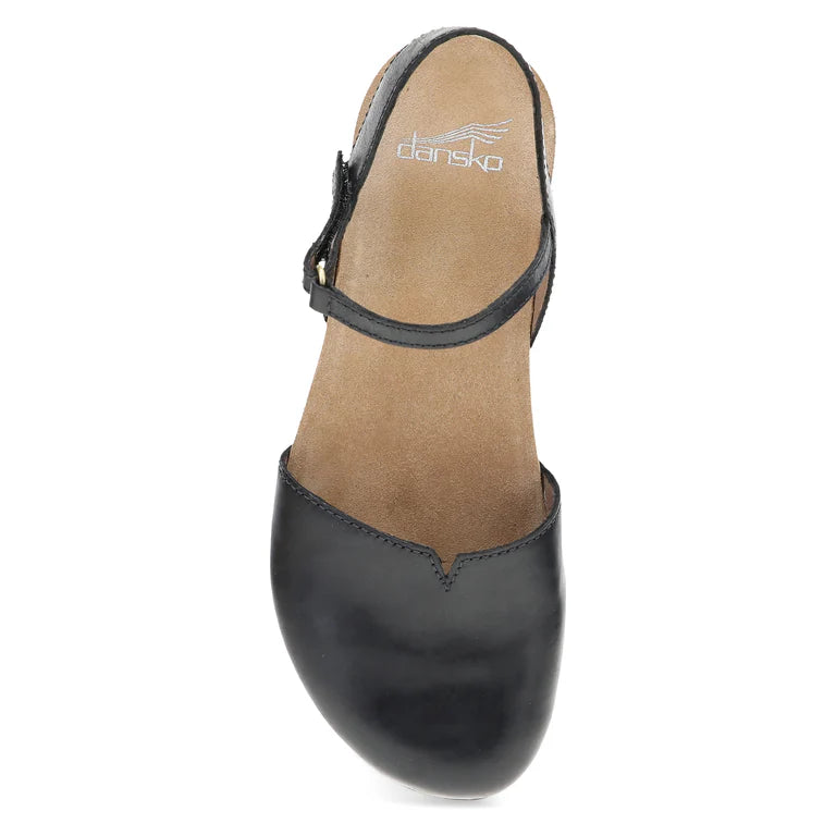 Dansko Rowan Black Waxy