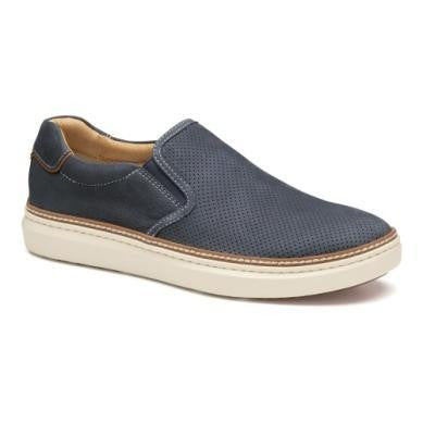 Johnston & Murphy McGuffey 2 Perfed Slip-On Navy