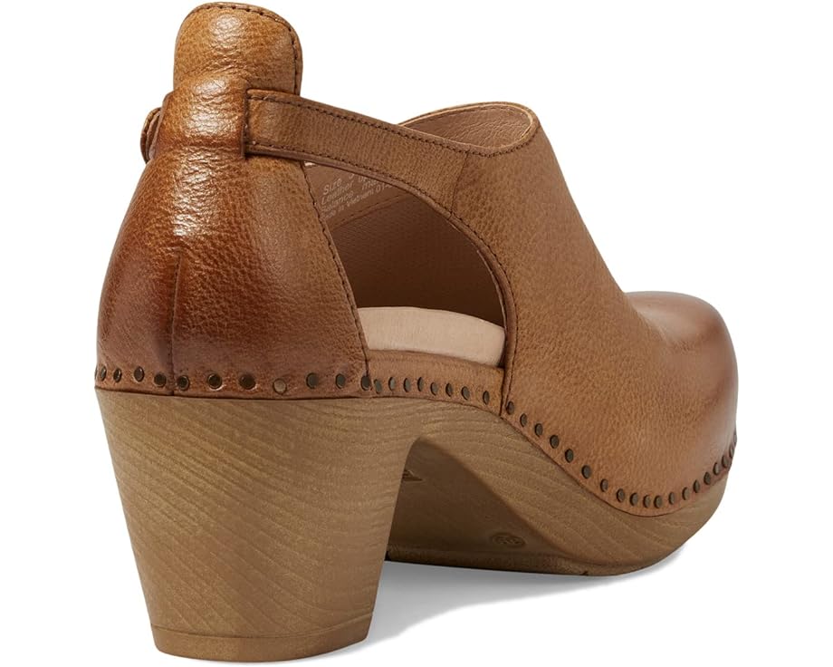 Dansko Sassy Tan Milled Burnished