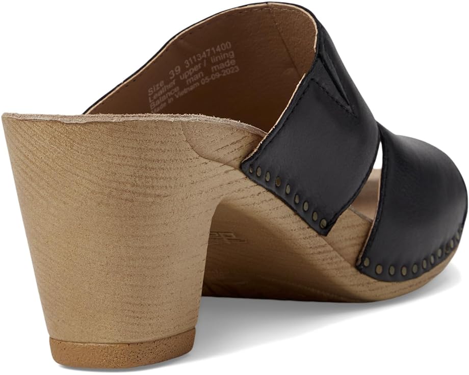 Dansko Tandi Black Burnished Nappa